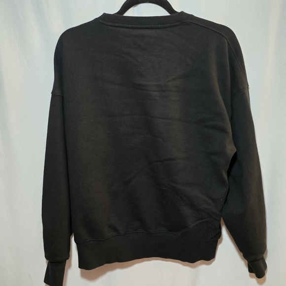 BT21 BTS Official Merch Sweet Butter Black Sweatshirt Shooky Pancake Strawberry - Picture 4 of 7